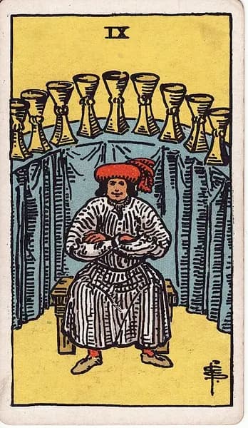 Nine of Cups