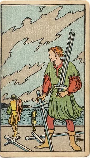 Five of Swords